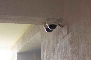 CCTV security cameras monitoring apartment corridors at The Moon Serenity Furnished Apartments Ruaka branch